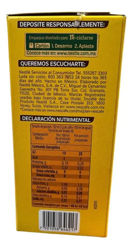 NESCAFE CAFE DE OLLA SOBRE 10 G