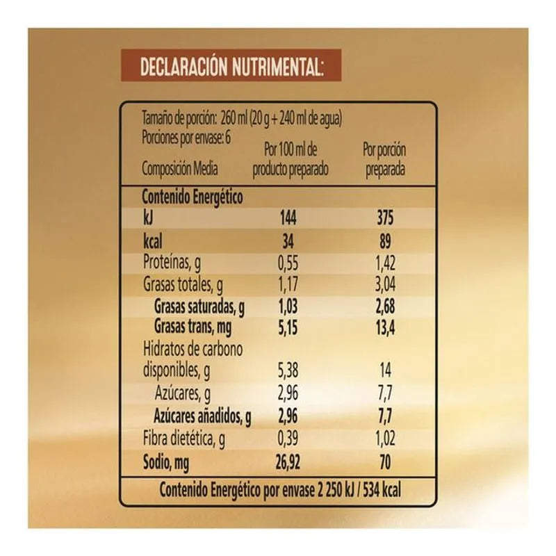NESCAFE LATTE ORIGINAL 20 G