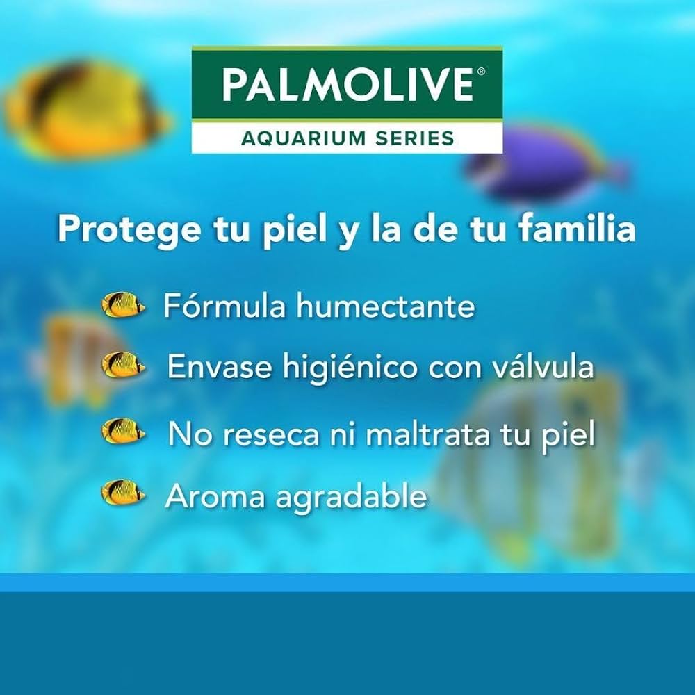 PALMOLIVE JABON LIQ AQUARIUM 12/221 ML