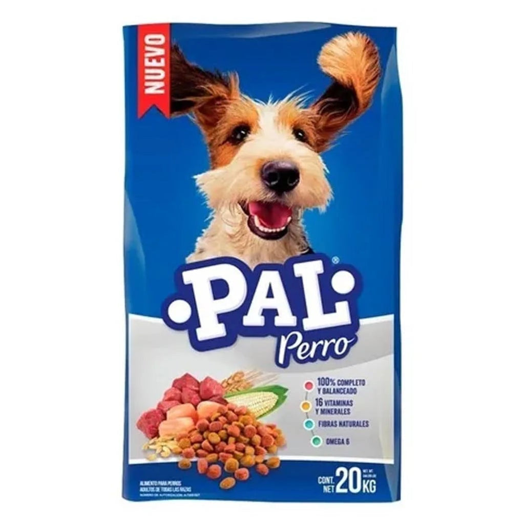 ALIMENTO PARA PERRO TODAS LAS RAZAS PAL PERRO ADULTO 20 K