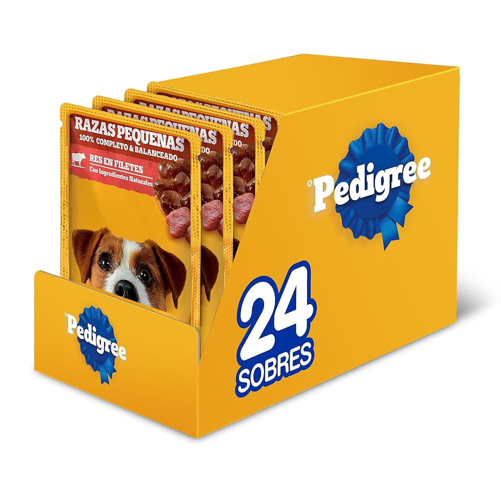 PEDIGREE SOBRE RAZAS PEQ RES 12/100 G