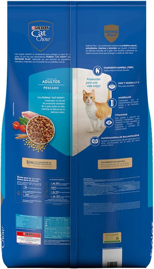 PURINA CAT CHOW ADULTOS PESCADO C/20 K