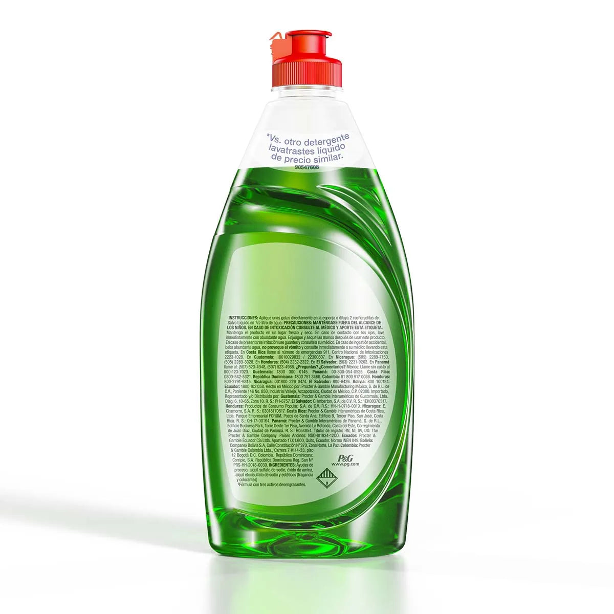 SALVO DET LIQ LIMON 10/500ML+PROM 2PZ SALVO 500ML