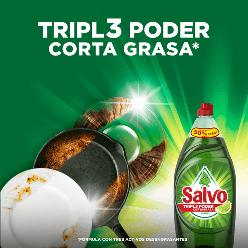SALVO DET LIQ LIMON 12/1.2 L