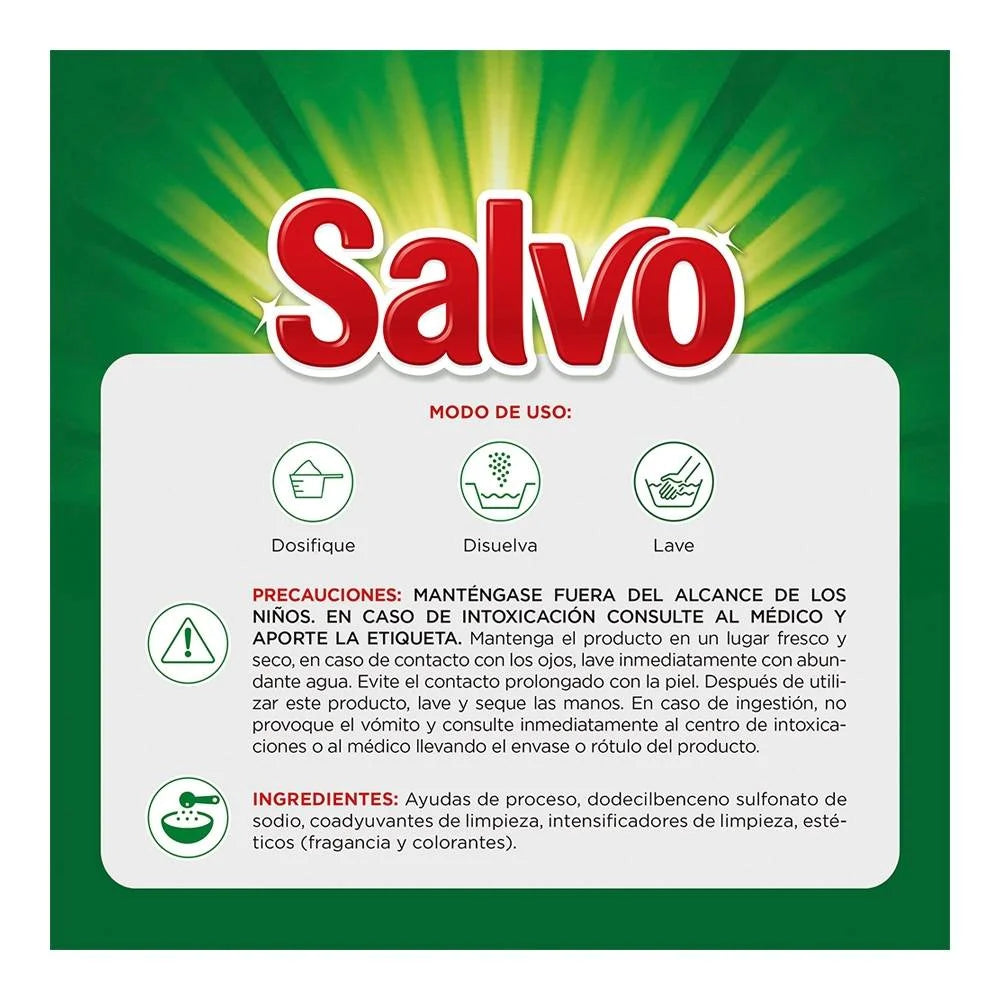 SALVO DET MULTIUSOS LIMON-BICARBONATO 30/250 G