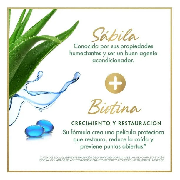 SAVILE SH BIOTINA 12/700 ML