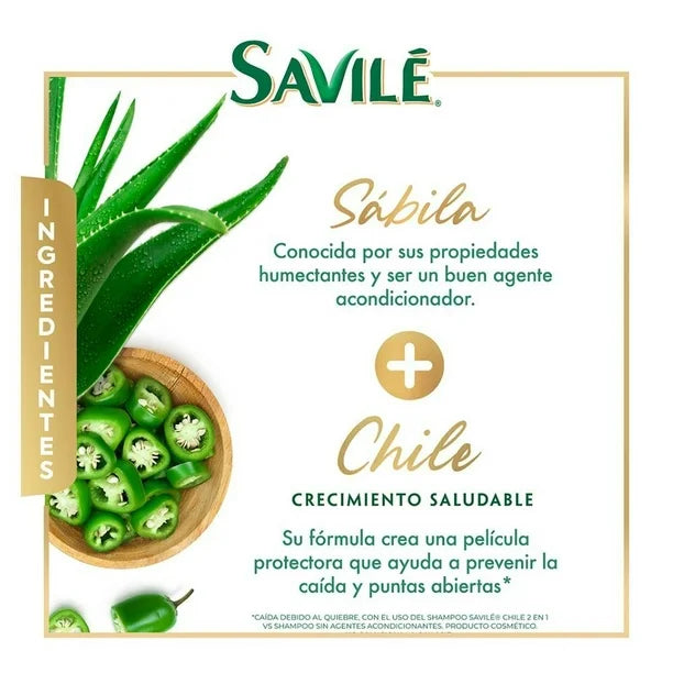 SAVILE SH CHILE 2EN1 12/700 ML