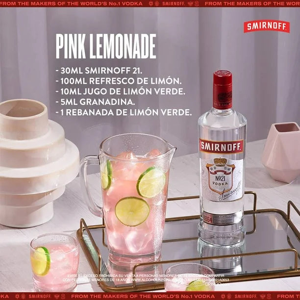 SMIRNOFF VODKA 12/1 L