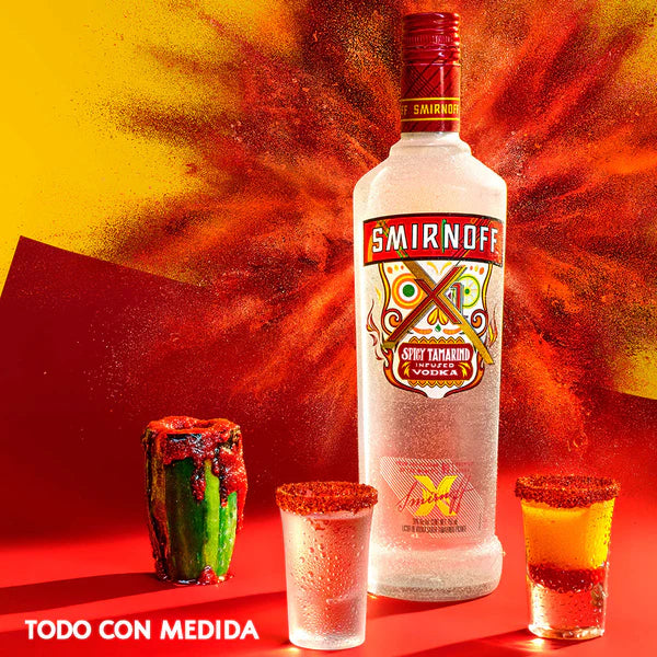 SMIRNOFF VODKA SPICY TAMARINDO 12/750 ML