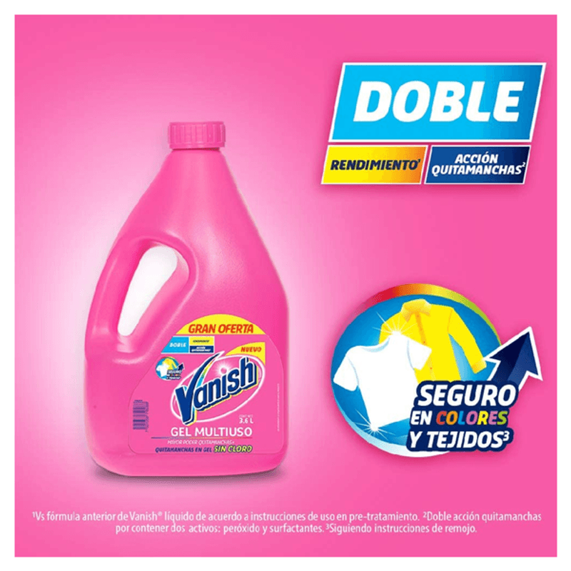VANISH Q/MANCHAS 6/2 925 ML
