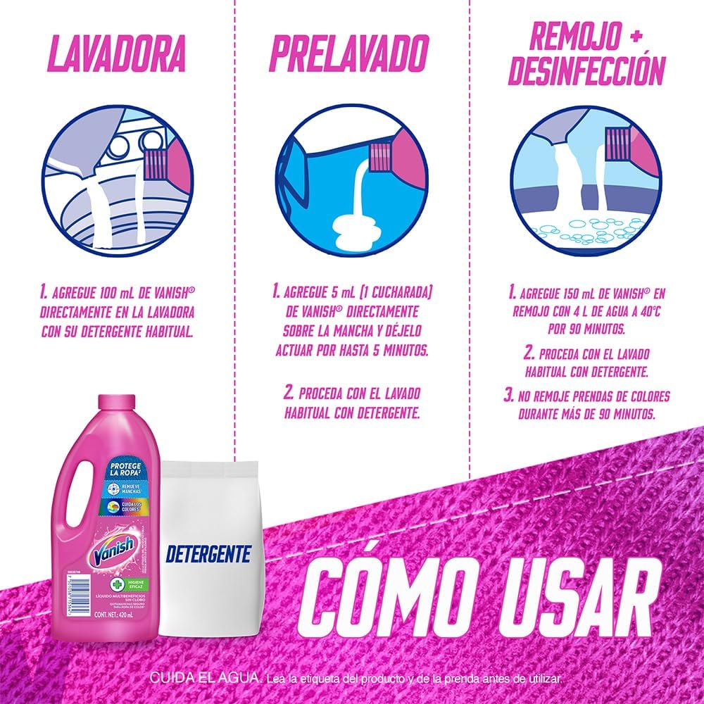 VANISH Q/MANCHAS 12/420 ML