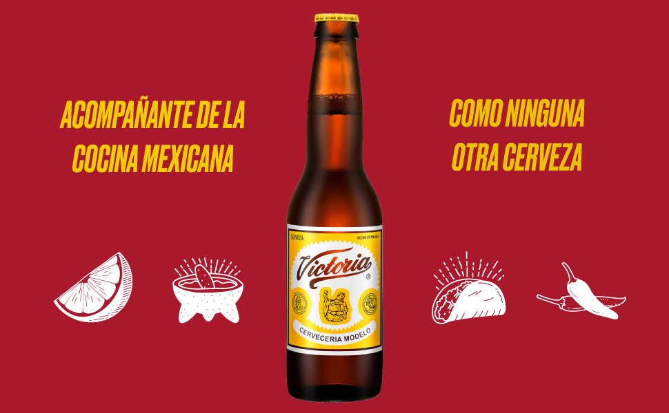 VICTORIA CERVEZA MEDIA LATON 24pzs 355 ML