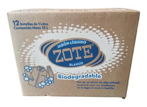 ZOTE DET LIQ BLANCO 12/1 L