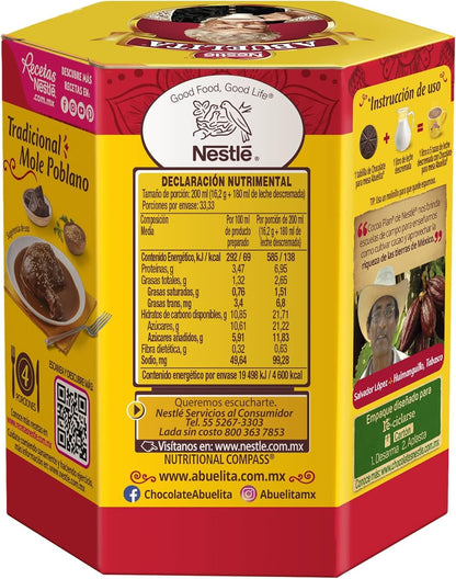 CHOCOLATE ABUELITA 24/6 90 G