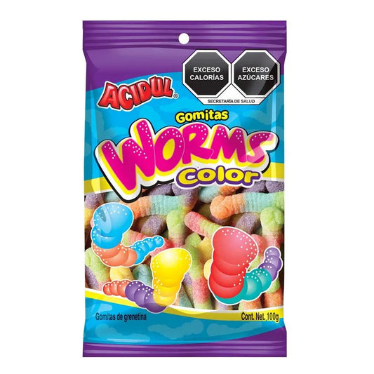ACIDUL GOMITA GUSANO COLOR 30/100 G