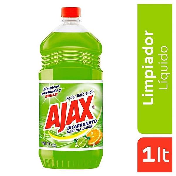 AJAX LIMP NARANJA/LIMON 12/1 L
