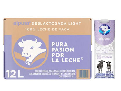 ALPURA 2000 LECHE DESLACTOSADA LIGHT 1 L