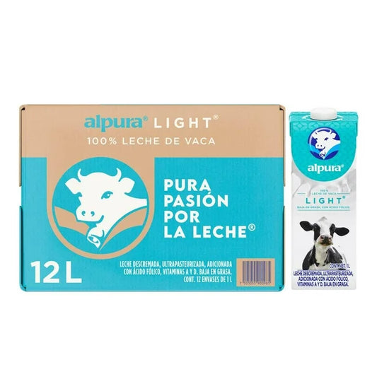 ALPURA 2000 LECHE LIGHT 1 L