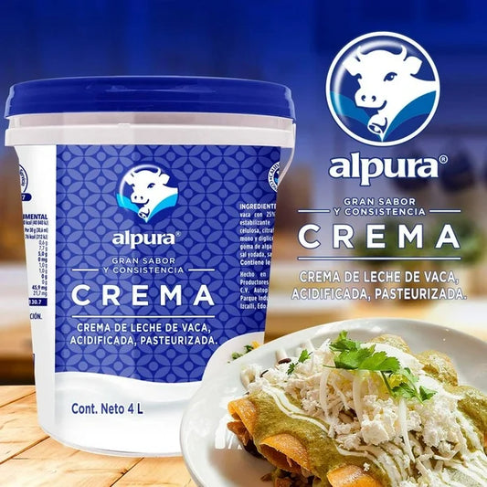 ALPURA CREMA ACIDA 4 L