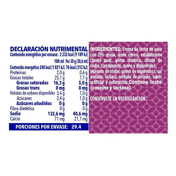 ALPURA CREMA ACIDA DESLACTOSADA 426 ML