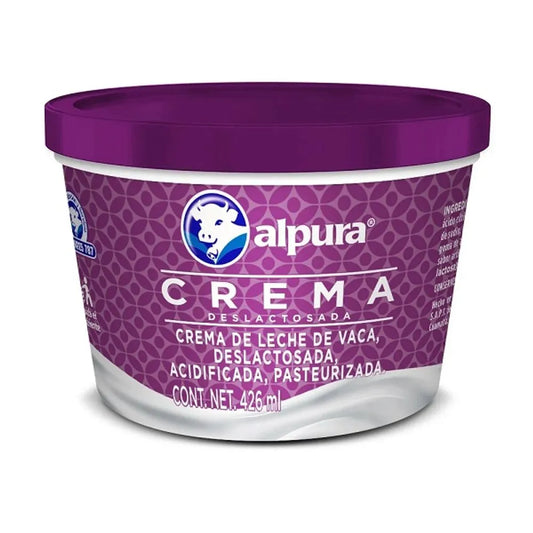 ALPURA CREMA ACIDA DESLACTOSADA 426 ML