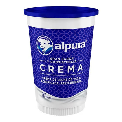 ALPURA CREMA ACIDA DESLACTOSADA 200 ML