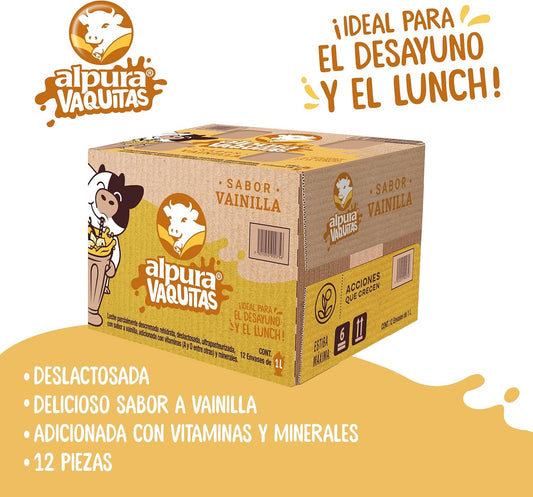 ALPURA VAQUITAS LECHE VAINILLA 1 L