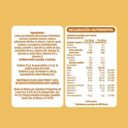 ALPURA VAQUITAS LECHE VAINILLA 1 L