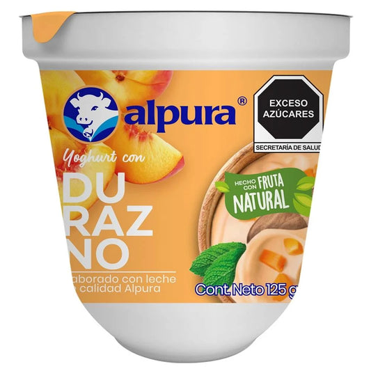 ALPURA YOGUR DURAZNO 125 G