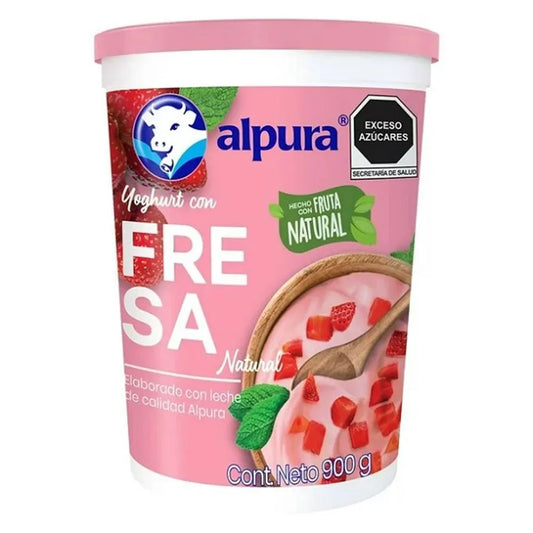 ALPURA YOGUR FRESA 900 G