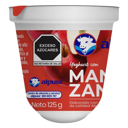 ALPURA YOGUR MANZANA 125 G