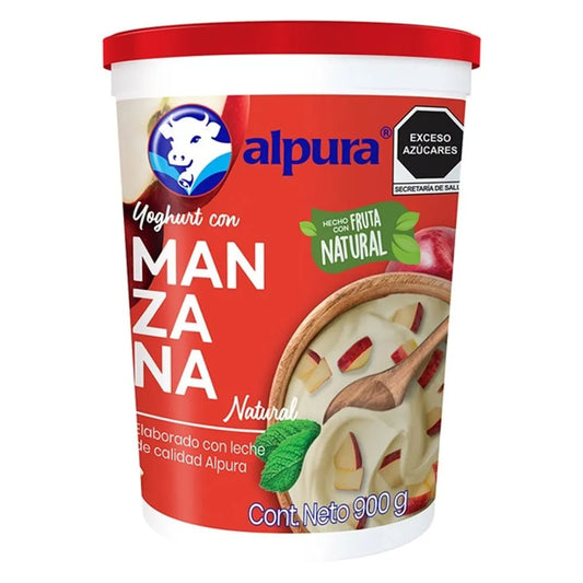ALPURA YOGUR MANZANA 900 G