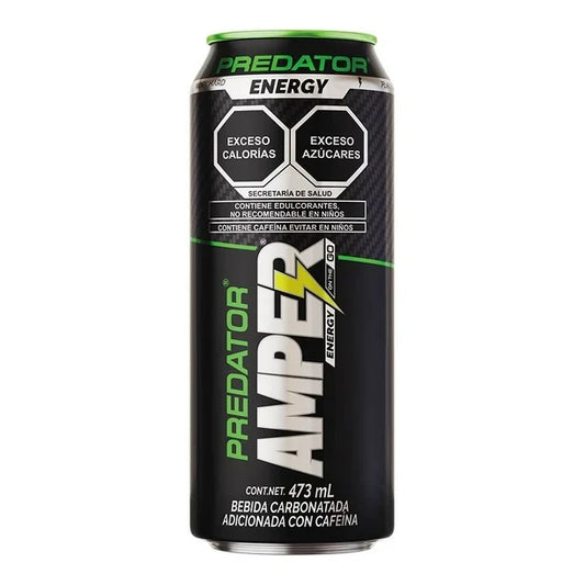 AMPER BEBIDA ENERGIZANTE PREDATOR LATA 2/6 473 ML