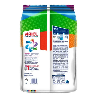 ARIEL DETERGENTE BOLSA REVITACOLOR 10/850 G