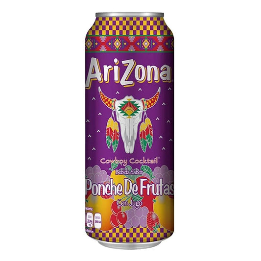 ARIZONA BEBIDA PONCHE DE FRUTAS LATA 24/680 ML