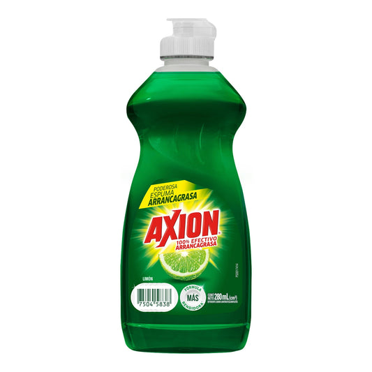 AXION DETERGENTE LIQUIDO LIMON 12/280 ML