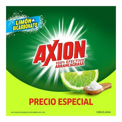 AXION DETERGENTE LIQUIDO FUSION LIMON 6/1.4 L
