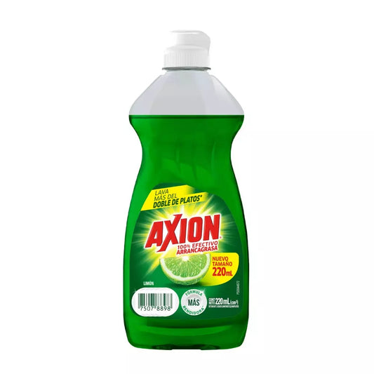 AXION DETERGENTE LIQUIDO LIMON 12/220 ML