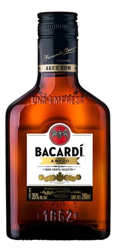 BACARDI RON AÑEJO C/200 ML