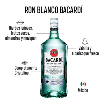 BACARDI RON BLANCO 1.75 L