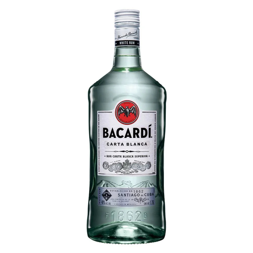 BACARDI RON BLANCO 1.75 L