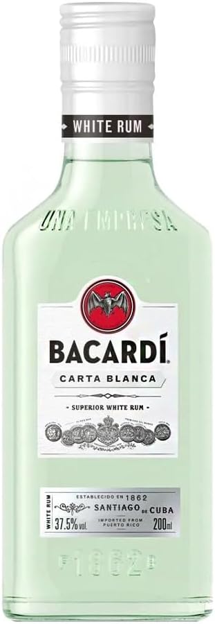 BACARDI RON BLANCO 24/200 ML