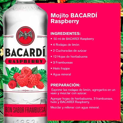 BACARDI RON RASPBERRY 12/750 ML