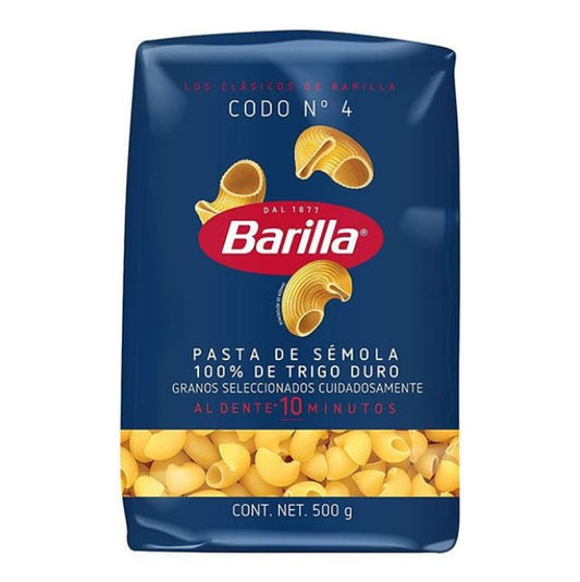 BARILLA SOPA CODO NO 4 12/500 G