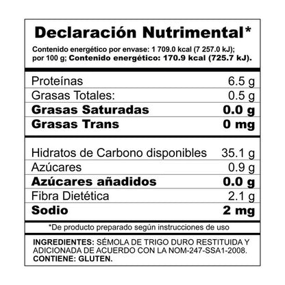 BARILLA SOPA PENNE RIGATE (PLUMA) 14/500 G