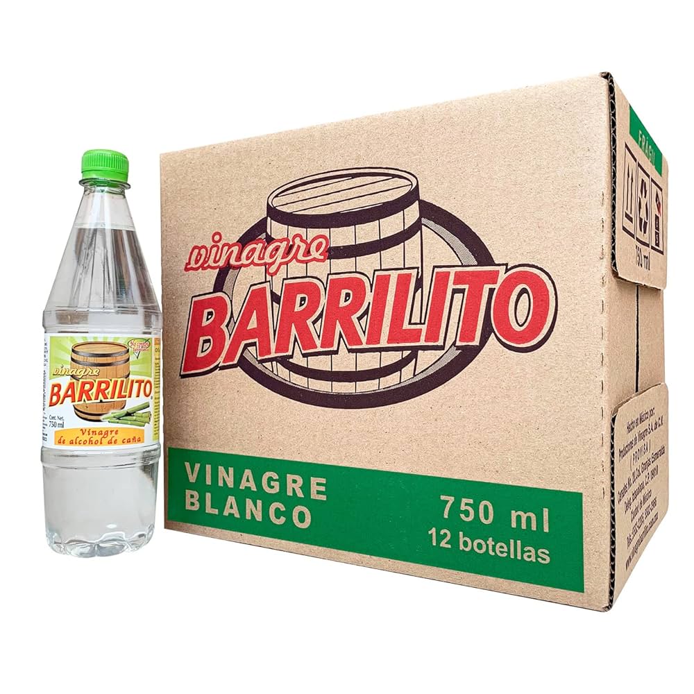 BARRILITO VINAGRE BLANCO 12/750 ML