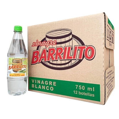 BARRILITO VINAGRE BLANCO 12/750 ML