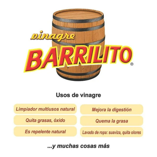 BARRILITO VINAGRE BLANCO 12/750 ML