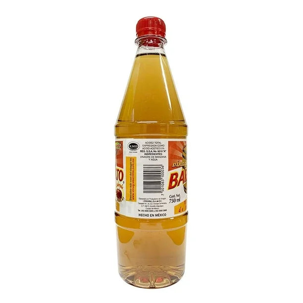 BARRILITO VINAGRE MANZANA 12/750 ML