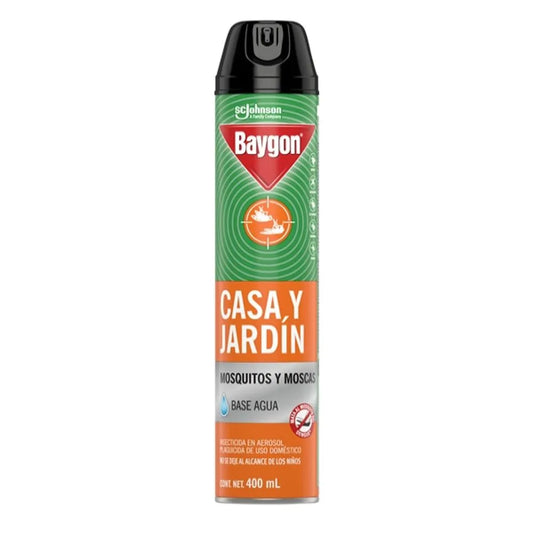 BAYGON AER CASA Y JARDIN 12/400 ML